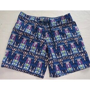 Patagonia Women's Quick Dry Board Shorts Size 8‎ Outdoor Short Blue